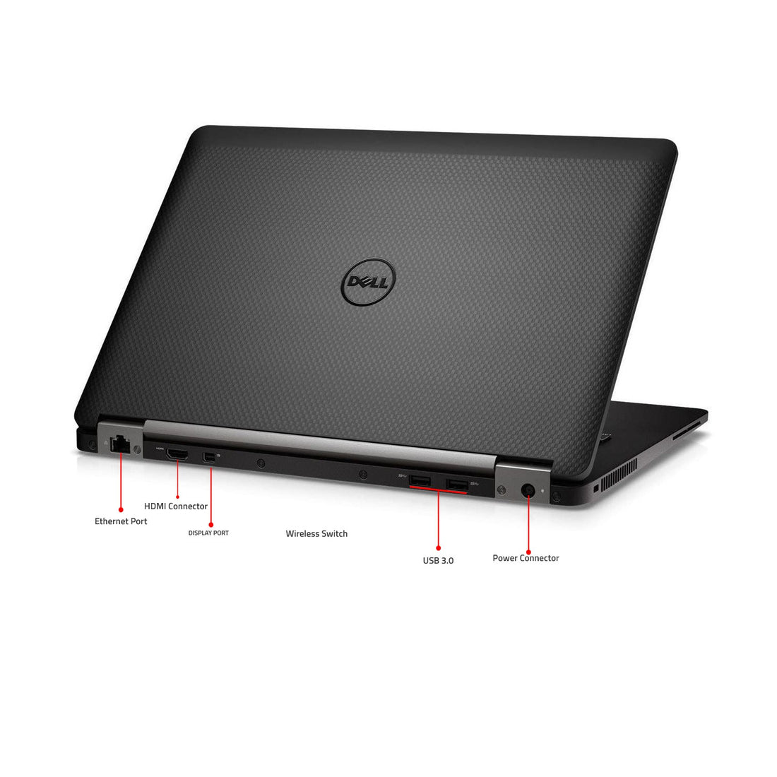 Ultrabook Dell Latitude E7470 14" - Intel Core i7 6600U | 16 Go de RAM | 256 Go de SSD | Windows 10 - (Remis à neuf)