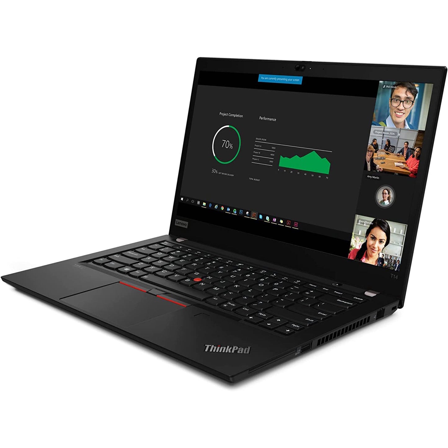 Lenovo ThinkPad T14 Gen2 - AMD Ryzen 7 PRO 5850U | 16 Go de RAM | 512 To de SSD | 14" FHD - (Remis à neuf)