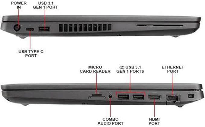 Dell Latitude 5400 14" Notebook - Intel Core i5 8th Gen | 16GB RAM | 512GB SSD | Windows 11 Pro | Full HD Display - (Refurbished)