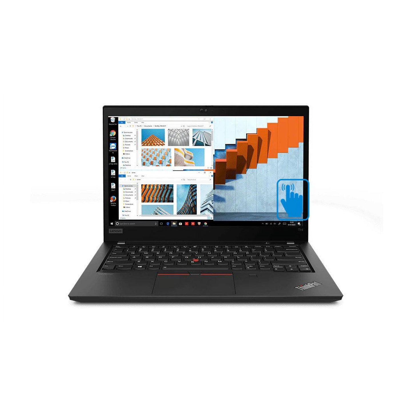 Lenovo ThinkPad T14 Gen2 - AMD Ryzen 7 PRO 5850U | 16 Go de RAM | 512 To de SSD | 14" FHD - (Remis à neuf)