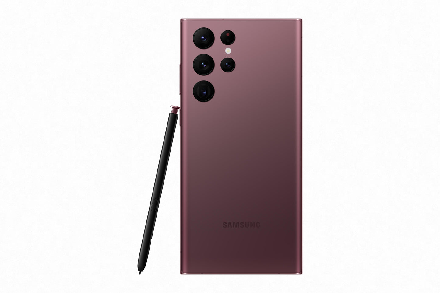 Samsung Galaxy S22 Ultra 5G SM-S9080 Dual SIM 256GB, Burgundy (Global)